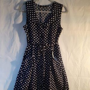 Polka-dot summer dress